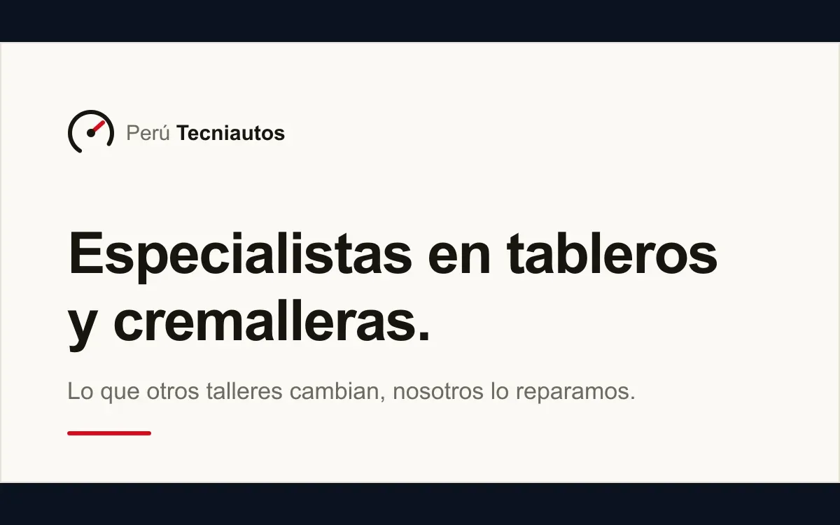 Captura del proyecto Perú Tecniautos desarrollado por Dualsym