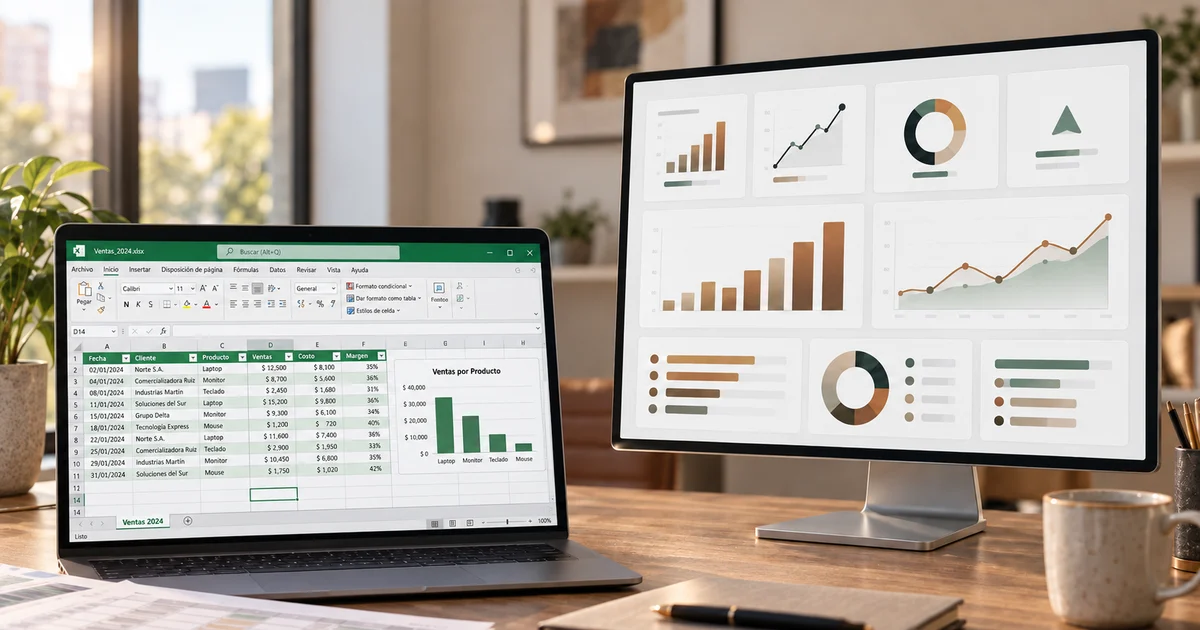 Del Excel al Dashboard: Decisiones con Datos en Tiempo Real