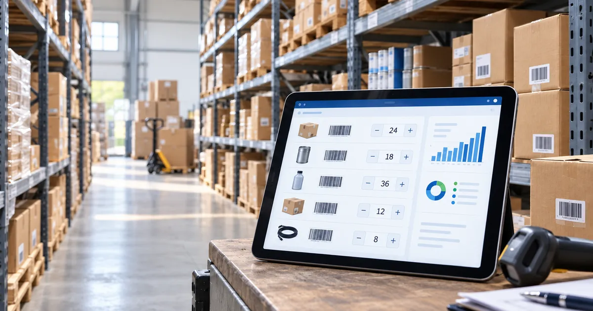 Sistema de Inventario para tu Negocio: Excel, Software Listo o a Medida (Guía 2026)